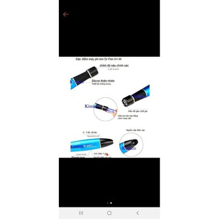 Máy Lăn Kim, Máy Phi Kim Dr Pen A1-W(Có Tích Điện)