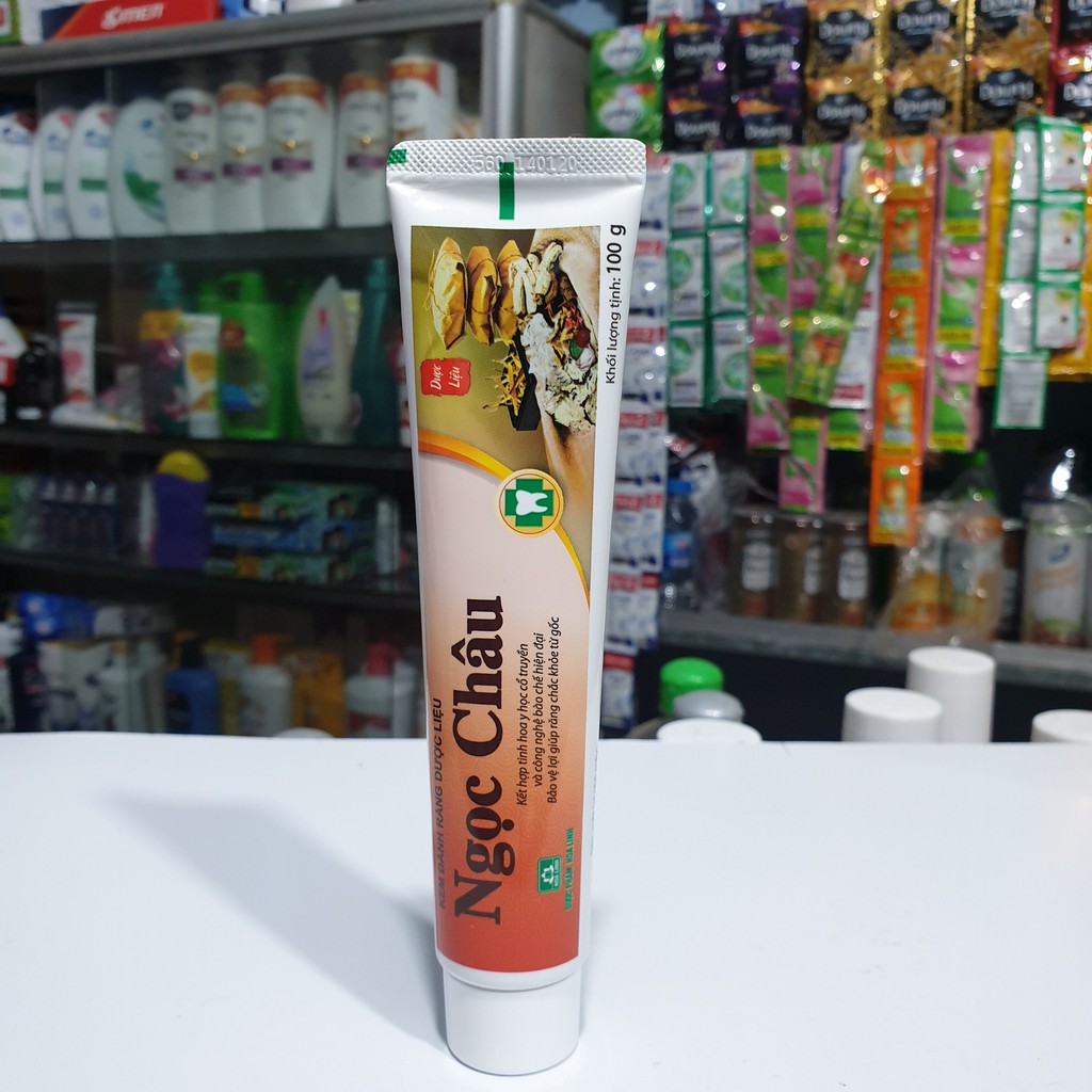 Kem Đánh Răng Dược Liệu Ngọc Châu Tuýp 100g