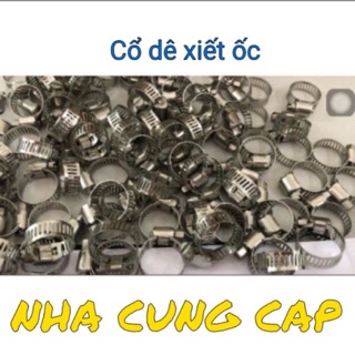 Combo 5 cái Cổ dê xiết ống nhiều size
