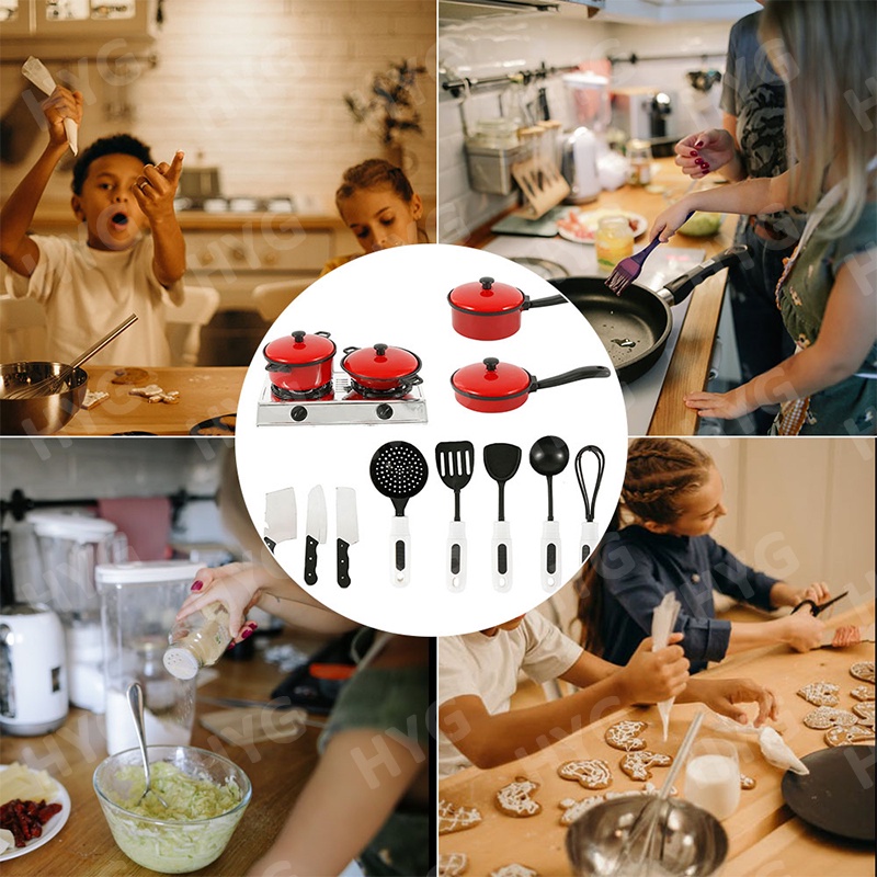 Bộ 13 món đồ chơi nấu ăn HYG Toys cho trẻ nhỏ