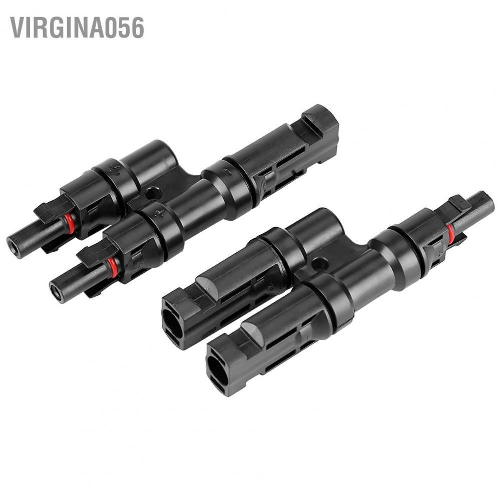 Cặp đầu cắm và cổng cắm kết nối cáp PV nhánh chữ Y cho bảng điều khiển năng lượng mặt trời