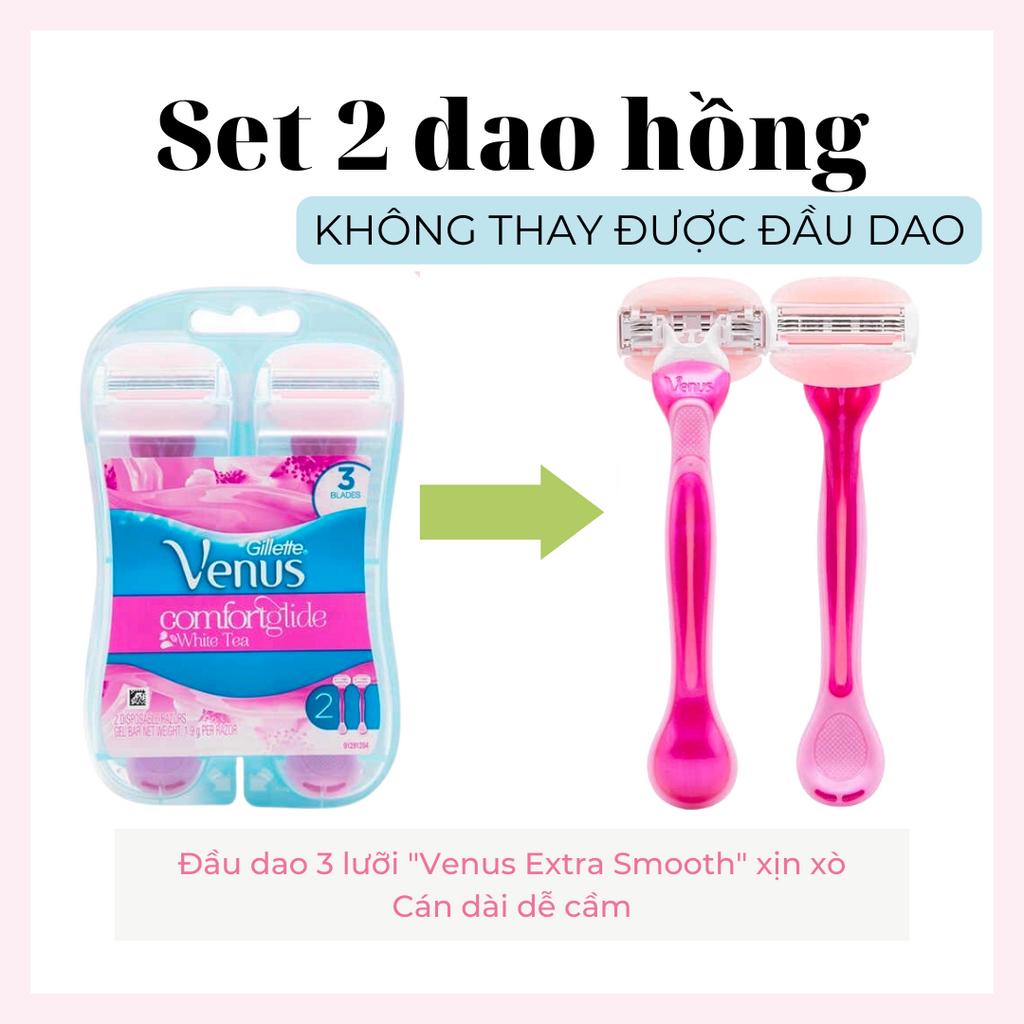 Dao cạo Gillette Venus Extra Smooth / White Tea chuyên dành cho phụ nữ