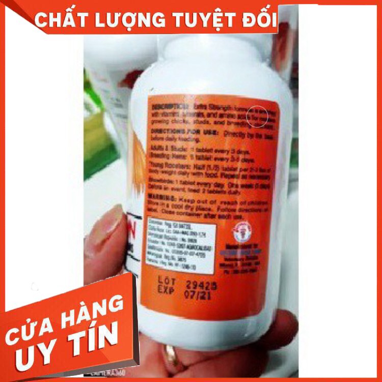 LẺ 1 Viên GALLOMIN Vitamin và Khoáng Chất cho Gà ĐÁ