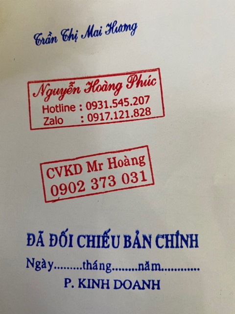 KHẮC CON DẤU TÊN, CHỨC DANH -1,2,3,4 DÒNG