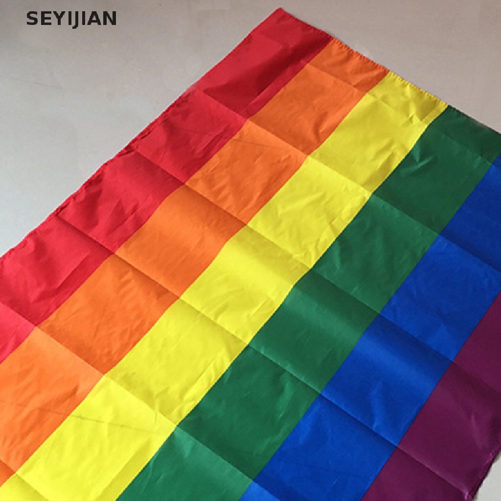 Lá Cờ Cầu Vồng LGBT Kích Thước 90x150cm