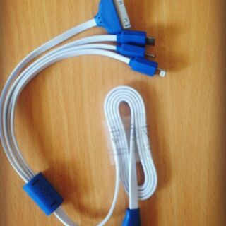 Cáp sạc 4 đầu dây dài 1m