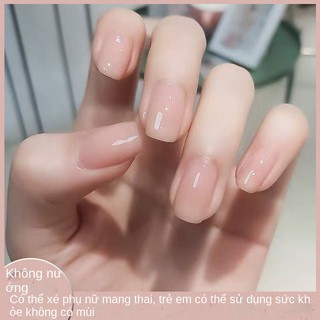 Phụ nữ mang thai có thể sử dụng sơn móng tay không độc hại và không vị để nướng màu lâu dài 2021 Nước mắt mới khỏa th