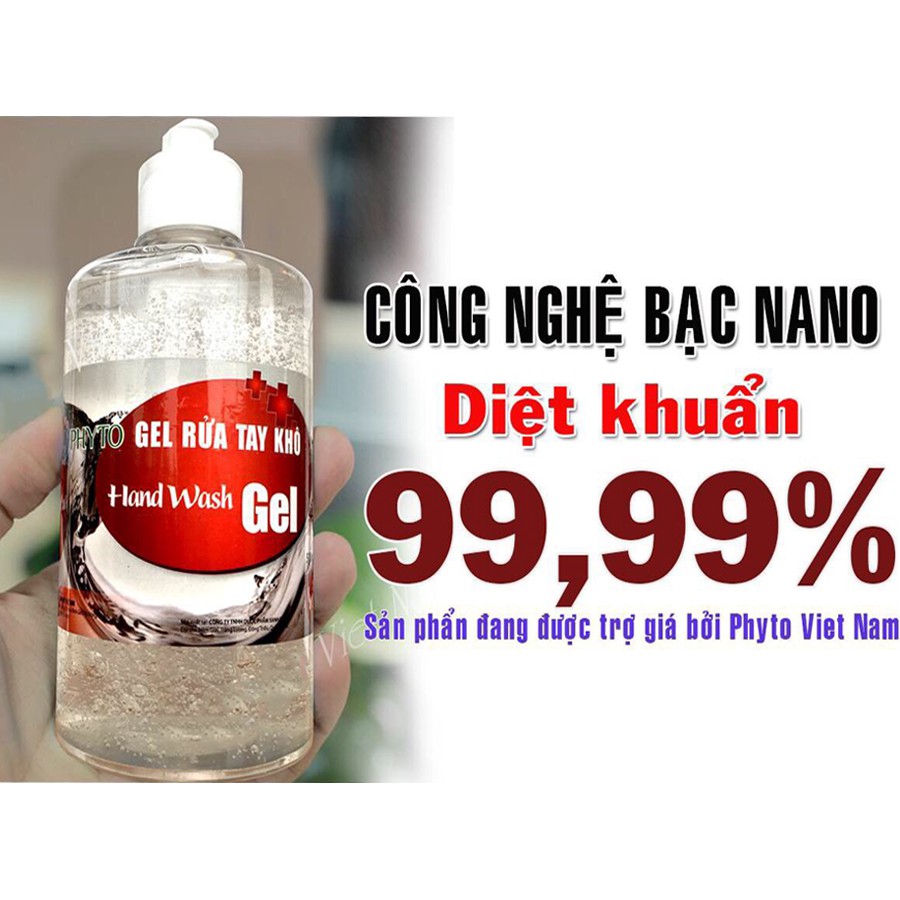 Nước Rửa Tay Khô Diệt Khuẩn PHYTO 500ml