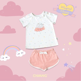 (SALE) CHAANG - Bộ cộc tay Raglan magical