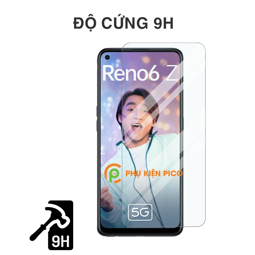 Kính cường lực Oppo Reno 4 oppo A93 Full màn cao cấp 9D độ cứng 21H chống trầy xước rơi vỡ màn hình