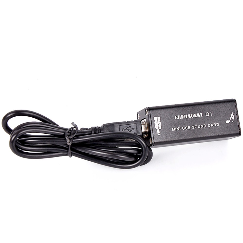 Cổng kết nối âm thanh máy tính PJ.MIAOLAI Q1 HiFi Mini USB