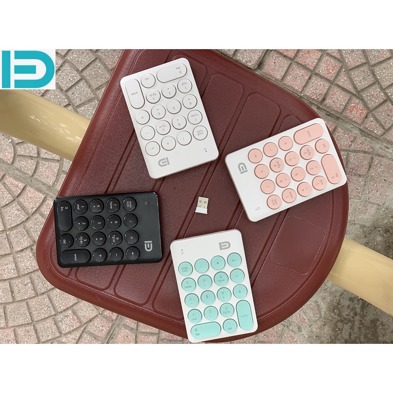 Bàn phím số không dây cao cấp - Forter IK6610 - Màu đen | BigBuy360 - bigbuy360.vn