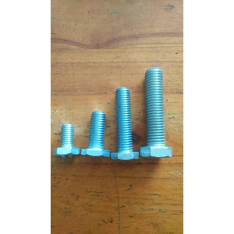 Bù lon 10li bulon ren suốt dài 180 mm