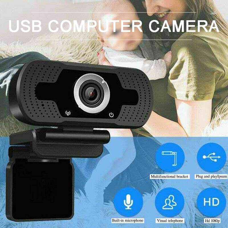 Webcam 1080p Hd Có Kẹp Cho Máy Tính