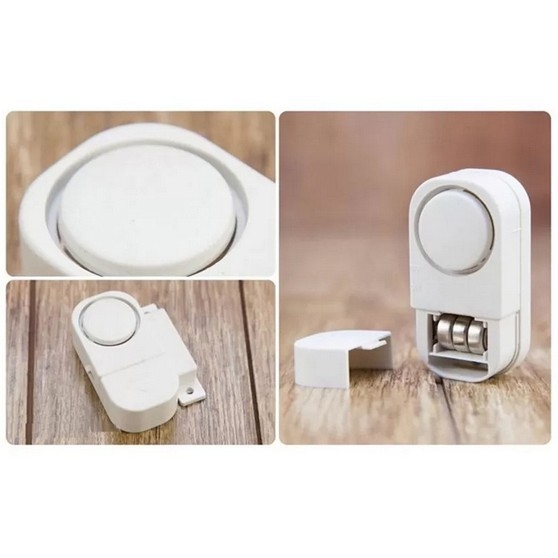 [Tổng Kho Sỉ] CHUÔNG TỪ Cảm Biến Gắn Cửa Báo Động Chống Trộm Loại 1, Nhỏ Gọn, Bí Mật, Ấm Thanh 90Db - Kèm Sẵn Pin