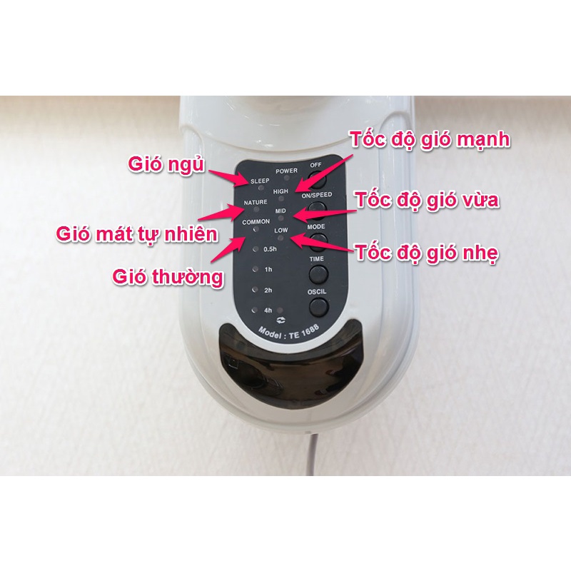 QUẠT TREO TƯỜNG LIFAN TE-1688 ( hàng chính hãng, mới 100%) bảo hành 12 tháng