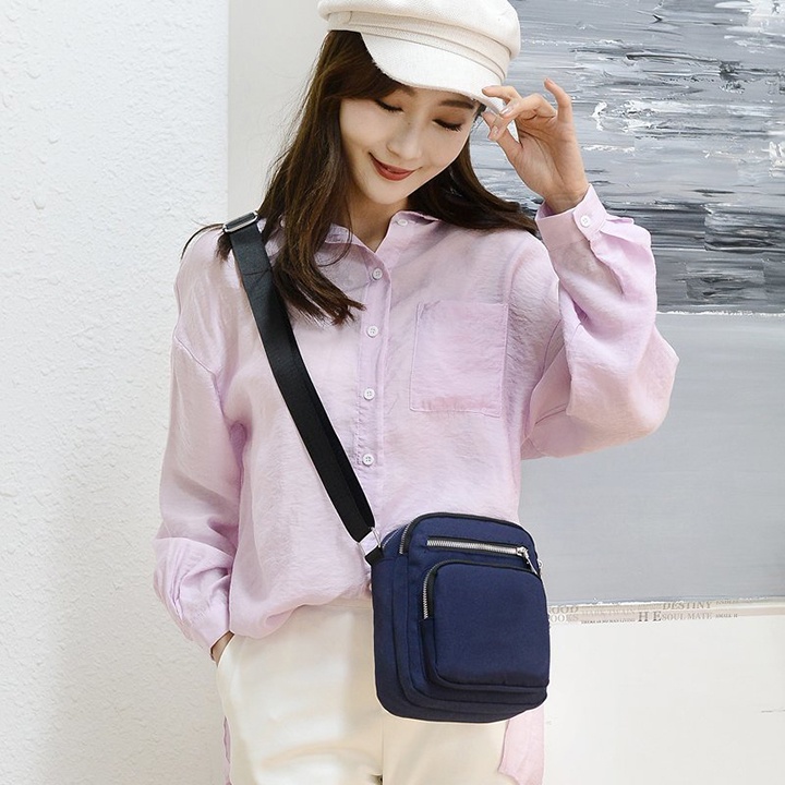 Túi đựng điện thoại vải dù gai không thấm nước siêu bền đẹp size 21cm TUI-43