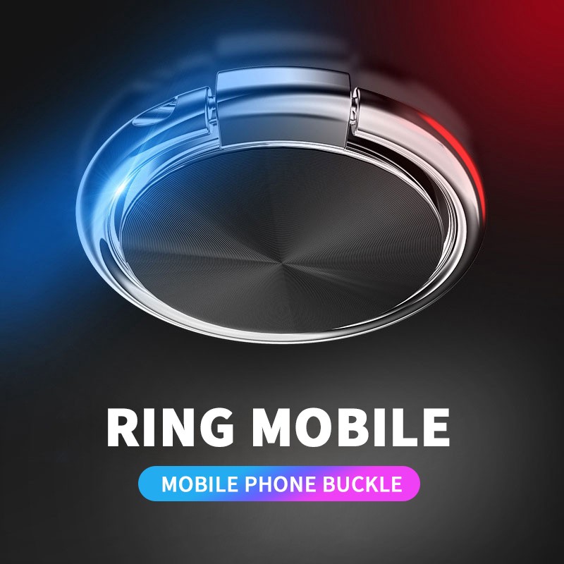 Vòng nhẫn gắn lưng làm chân đỡ cho điện thoại 360 độ tiện dụng | BigBuy360 - bigbuy360.vn