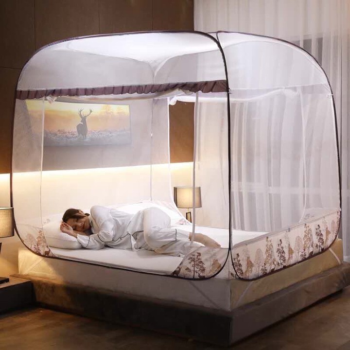 Màn chụp tự bung loại 1 Việt Nam 1.6m-1.8m-2m