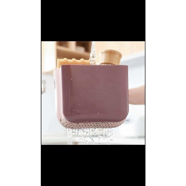 Kệ để bồn rửa bát, lọc rác chữ L siêu tiện dụng