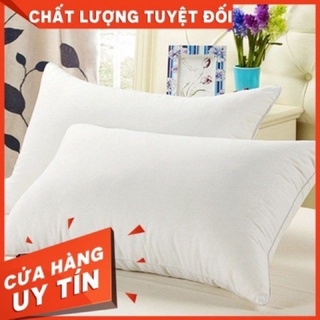 ruột gối đầu bông trắng tinh khiết 45 x 65 cm