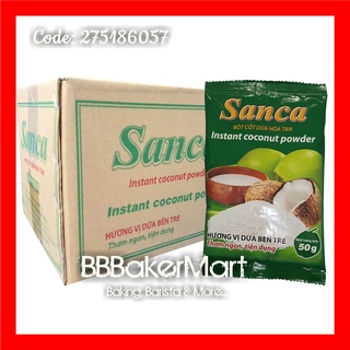 Bột cốt dừa SANCA - 1 gói 50gr