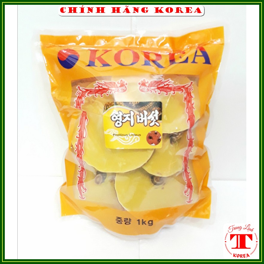 Nấm linh chi hàn quốc thượng hạng - Nấm túi cam 1kg - Thải độc, thanh lọc cơ thể, phòng ung thư - tranglinh