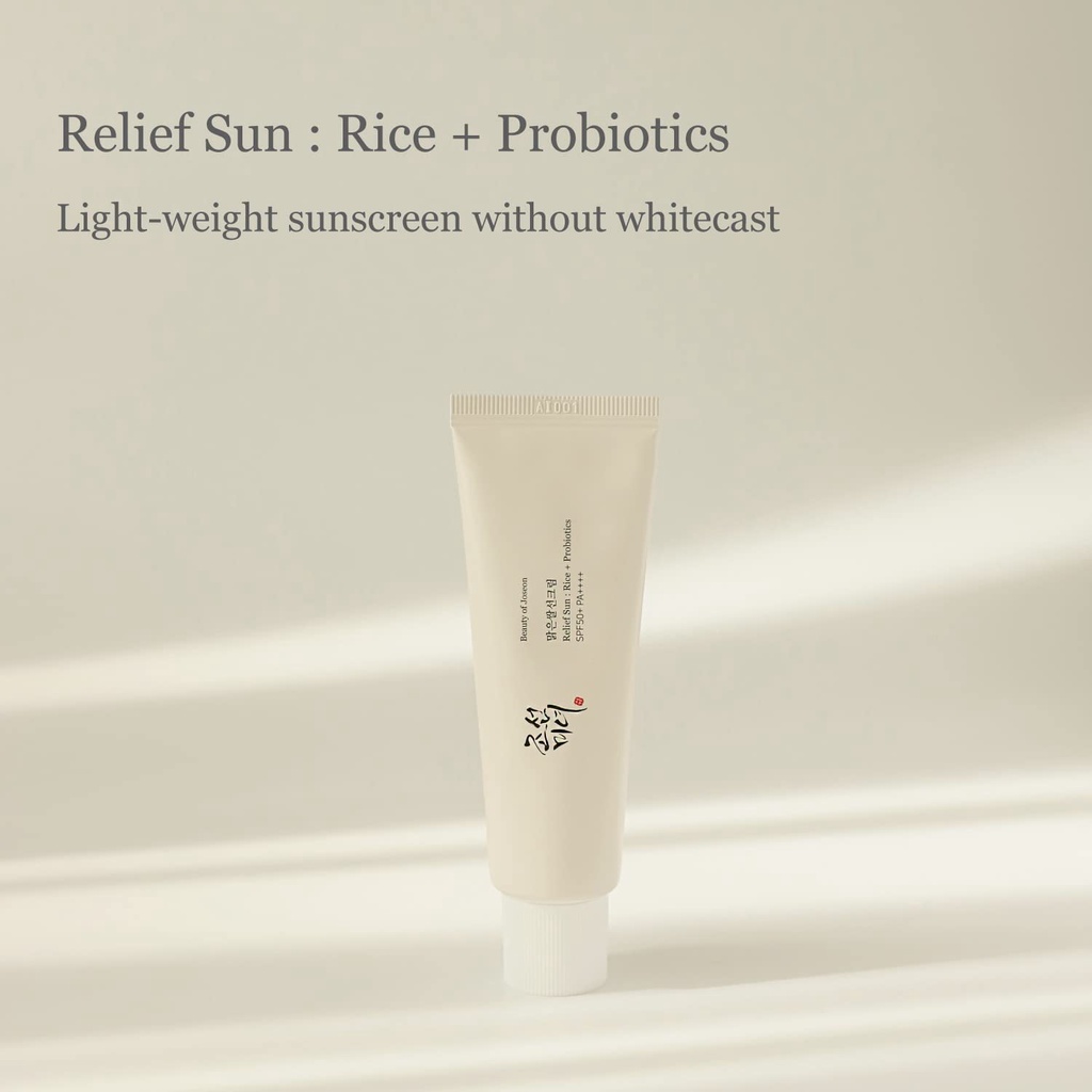 Kem chống nắng hoá học BOJ Beauty Of Joseon Relief Sun : Rice + Probiotics  50ml - Ninishop