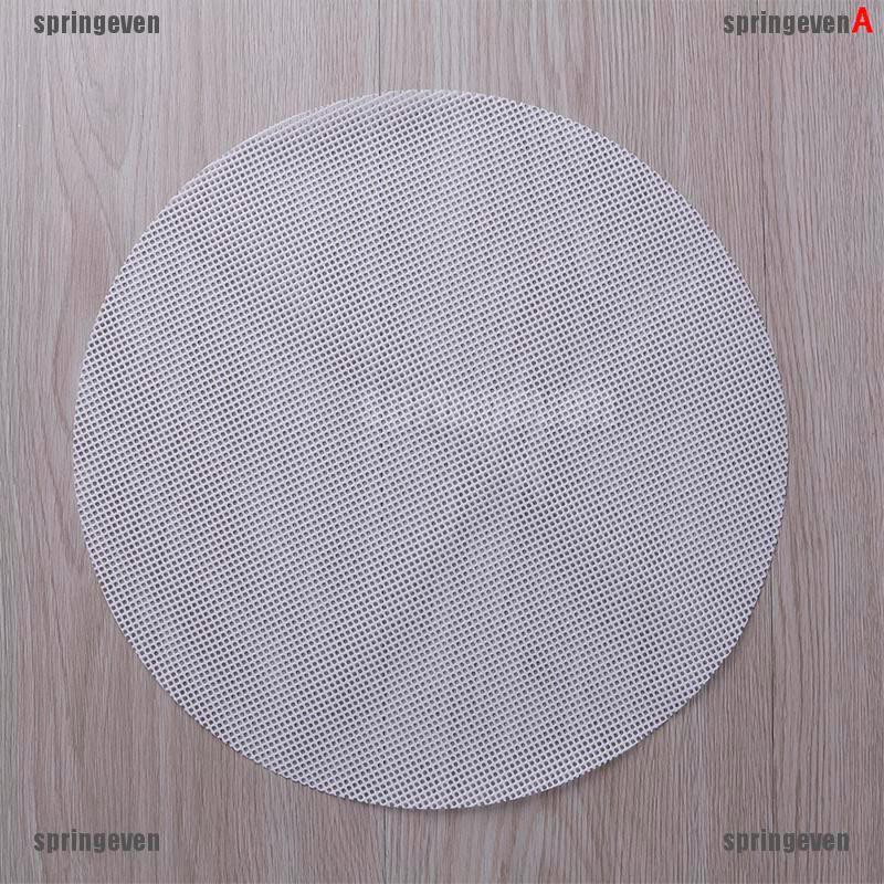 Tấm Lưới Silicone Chống Dính Hình Tròn Lót Nồi Hấp Bánh Bao