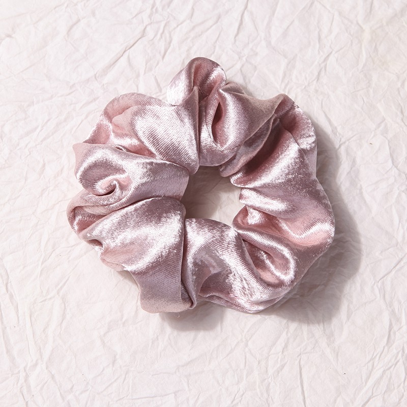 DÂY CỘT TÓC VẢI SCRUNCHIES SATIN MỜ HOT TREND, chất liệu satin mờ PK213