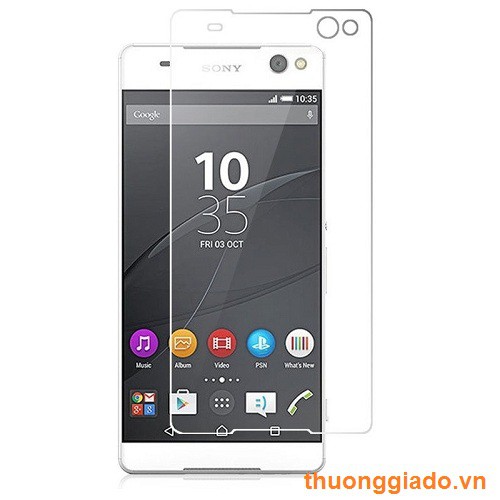 Bộ 2 Kính cường lực Glass dành cho Sony C5 Tặng Ốp Dẻo