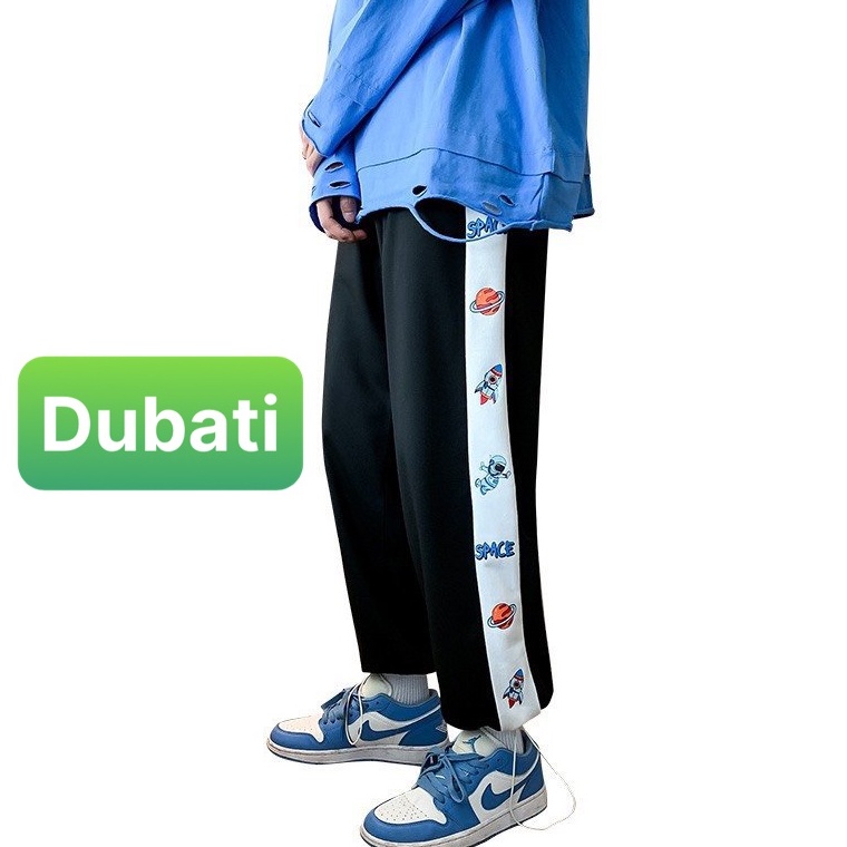 QUẦN JOGGER THỂ THAO NAM NỮ ỐNG BO HỌA TIẾT SPACE PHONG CÁCH HÀN QUỐC XỊN SÒ- DUBATI FASHION
