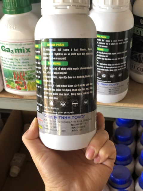 Phân Bón Kích Rễ Root Gold Novar
