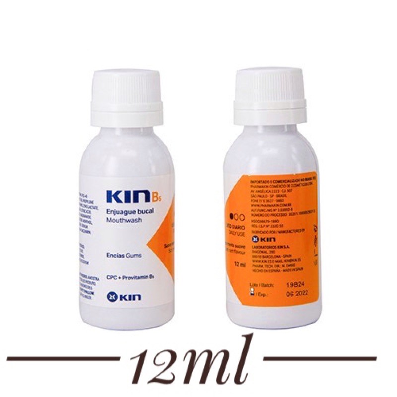 Súc Miệng Kin B5, chai mini 12ml, Tây Ban Nha