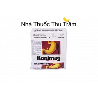 Konimag gel bảo vệ dạ dày, ợ hơi, ợ chua. Hộp 30gói