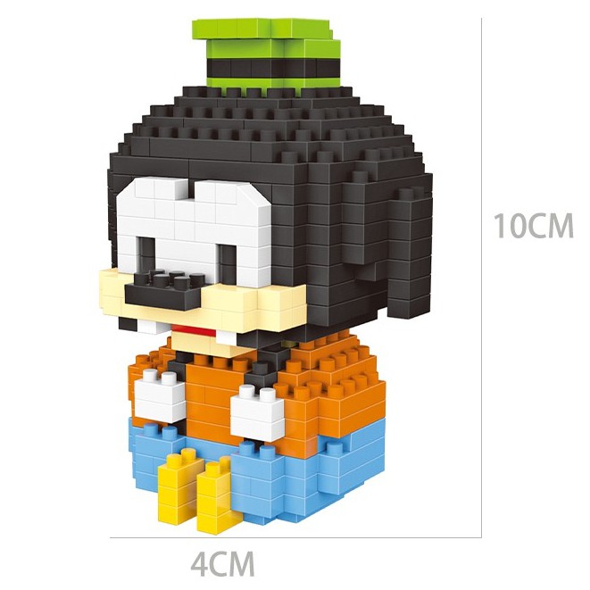 Bộ đồ chơi lắp ráp trang trí hình chuột Minnie đáng yêu cho bé