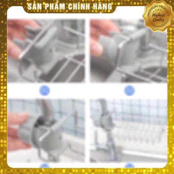 [sale] (Hàng chuẩn) Kệ inox 304 treo vòi bồn rửa chén  chuẩn 2021