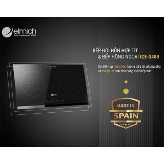Bếp Đôi Hỗn Hợp Elmich ICE-3489