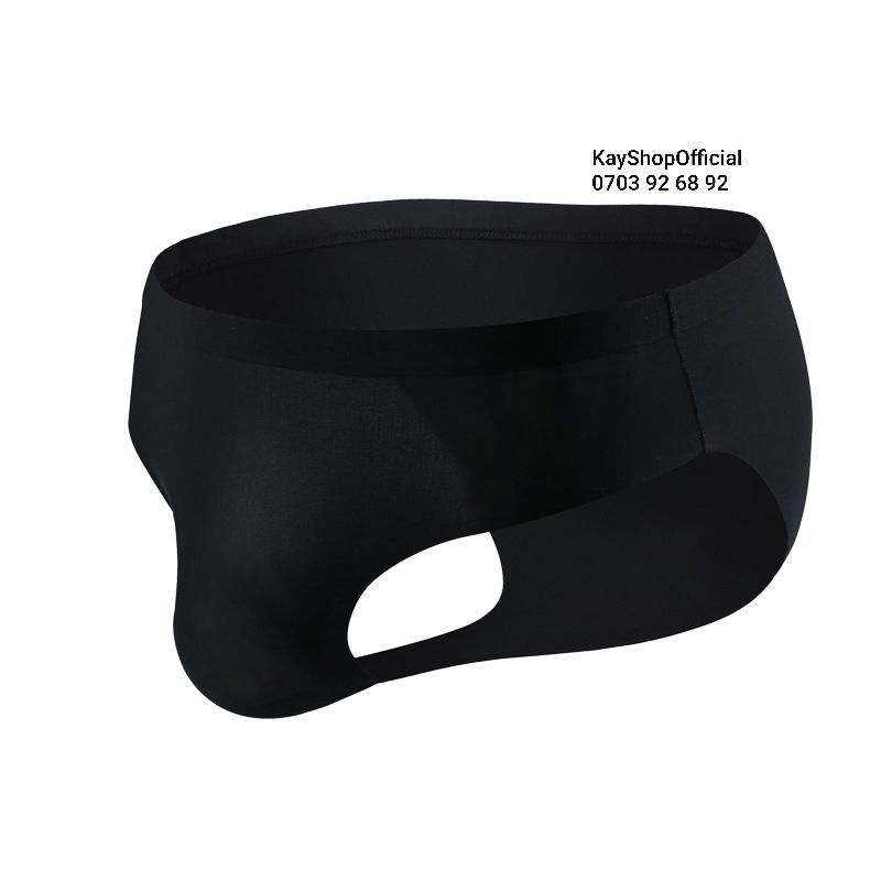 Quần lót nam sexy tam giác không đường may viền lưng su 3D thun lạnh - Quần sịp nam mỏng mịn thoải mái QLTGTVCTK002