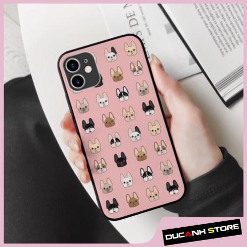 Ốp Lưng iPhone hình dogs face collage art aesthetic chống sốc đen  cho các dòng SAMSUNG PAP20210963