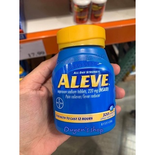 Aleve nắp vàng 220mg 320 viên