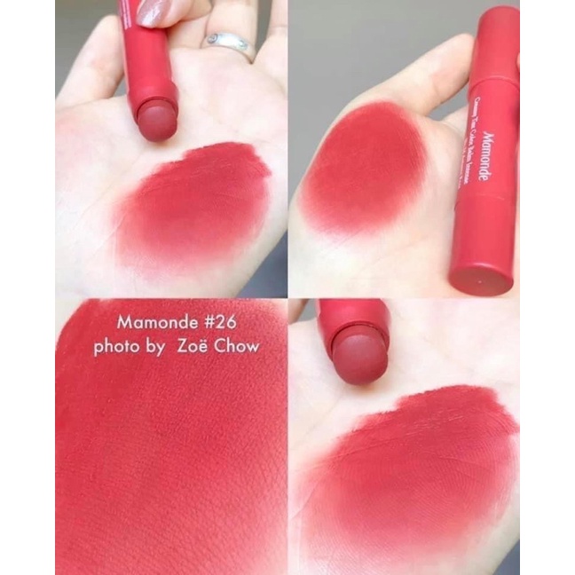 Son bút chì Mamonde Creamy Tint Color Balm Intense (Bill Hàn)