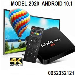 Android TV box MXQ PRO 4K Android:10.1 Đã cài sãn xem truyền hình 200 kênh YouTube Facebook chơi game vv