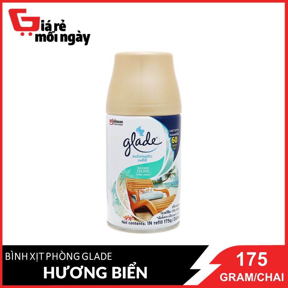 Bình Xịt Glade Hương Biển Phiêu Bồng 269ml /Bình