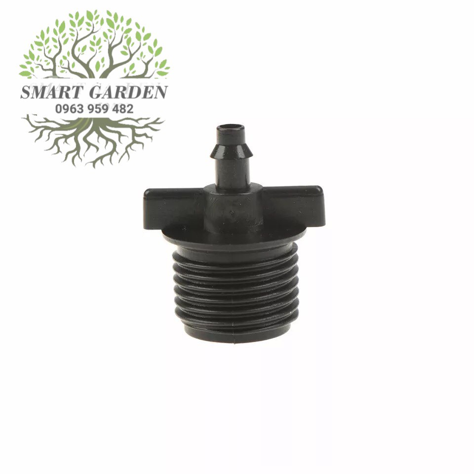 Đầu nối chuyển ren 21 sang ống 6mm