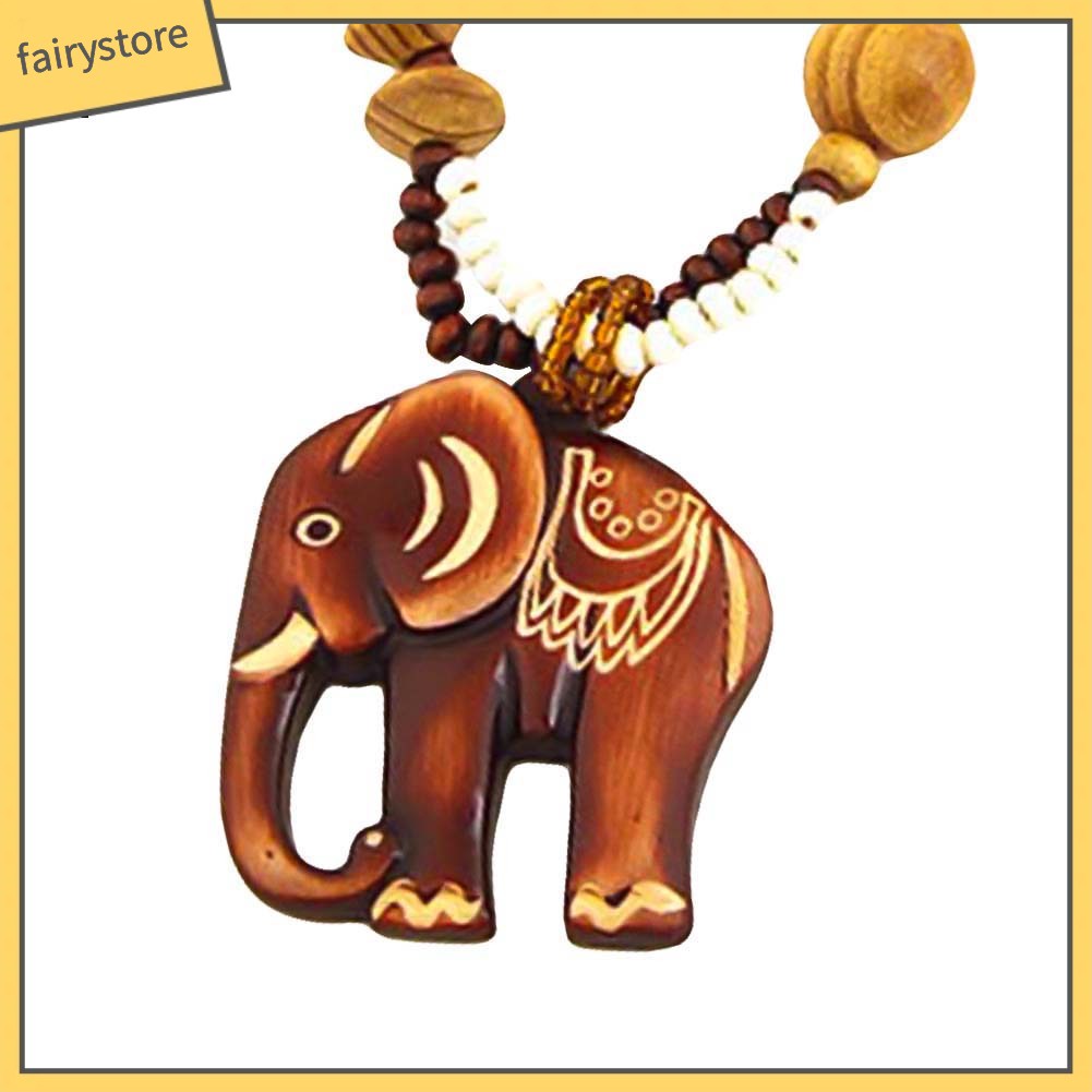 Dây Chuyền Mặt Gỗ Hình Động Vật / Cá / Voi / Cá Phong Cách Boho Dành Cho Nữ