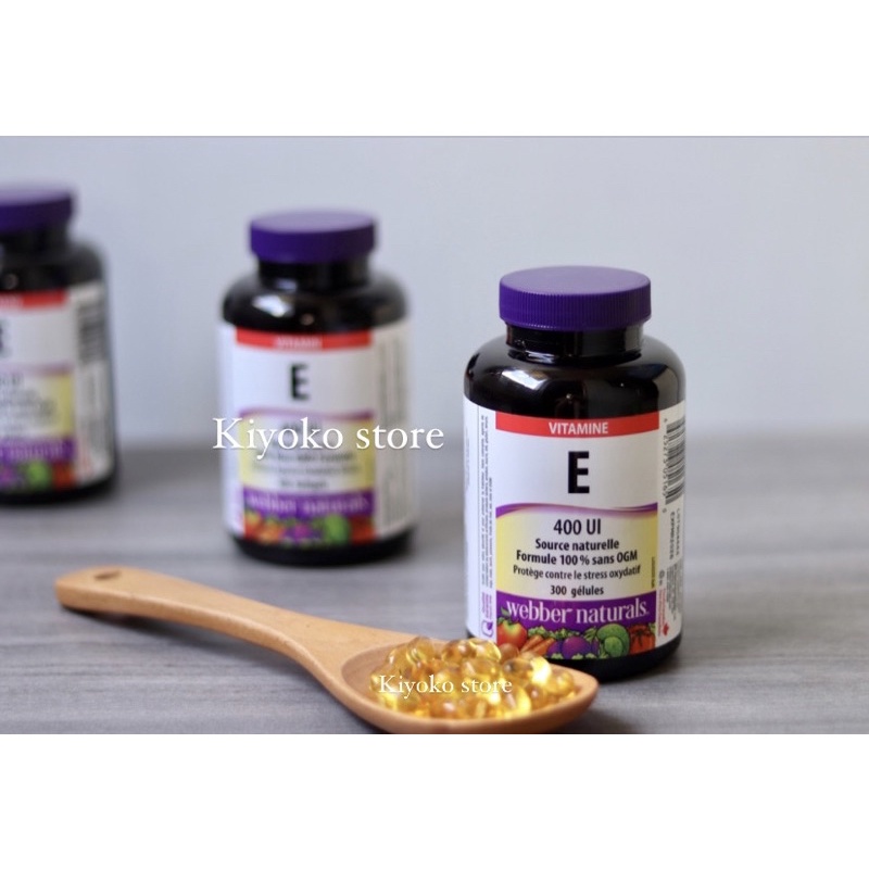 Viên uống Vitamin E Webber Naturals