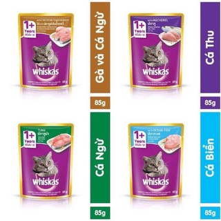 Pate Whiskas dạng gói cho mèo