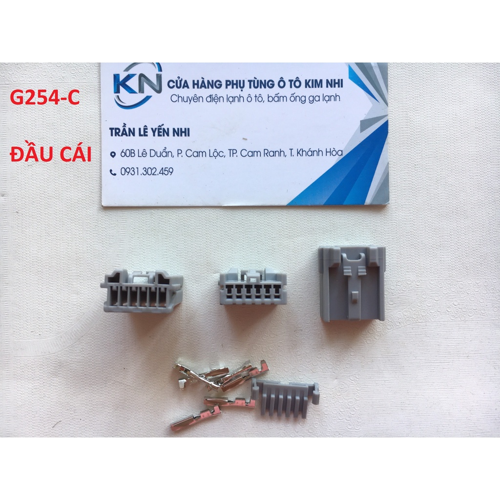 G254-Giắc cắm Thích hợp cho phích cắm khóa lái Nissan 6 lỗ 1.2mm