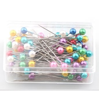 Set 100 Kim Cố Định Kim May Vá Nhiều Màu Sắc DIY